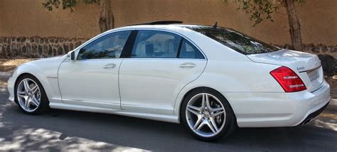 Mercedes Benz W221 S600 L White Benztuning