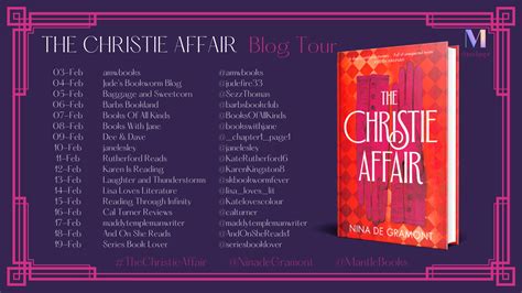 Blog Tour The Christie Affair By Nina De Gramont