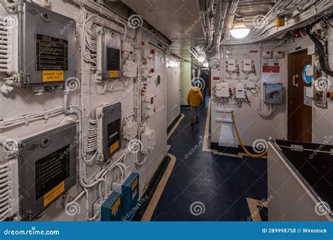 Interior of Royal Yacht Britannia (HMY Britannia), Edinburgh, Scotland ...