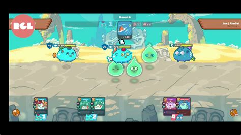 Axie Infinity Arena Gameplay Double Anemone Aap Best Counter To