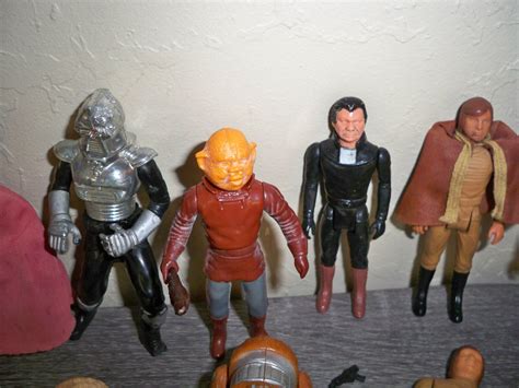 Battlestar Galactica Mattel Set Of Figures Boray Lucifer Baltar Starbuck Cylon Ebay