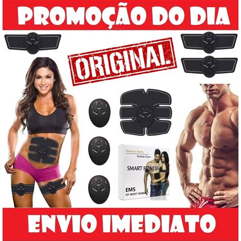 Aparelho Power Tonificador Cinta Inteligente Abdominal Muscular Bra O