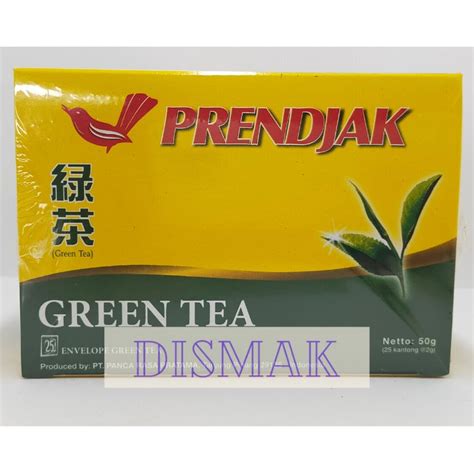 Jual Teh Prendjak Celup Hijau Green Tea Amplop Indonesia Shopee Indonesia