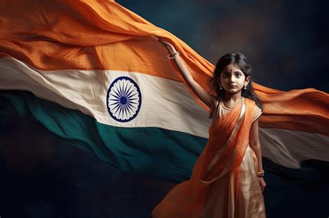 Premium Ai Image India Independence Day 15 August Indian Flag Ashoka