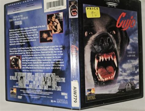 Cujo Dvd Stephen King S Horror Dee Wallace Daniel Hugh Kelly