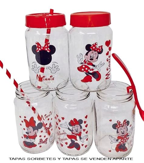 Frasco Amanecer Cc S Tapa Pack X Unidades C Uno Minnie