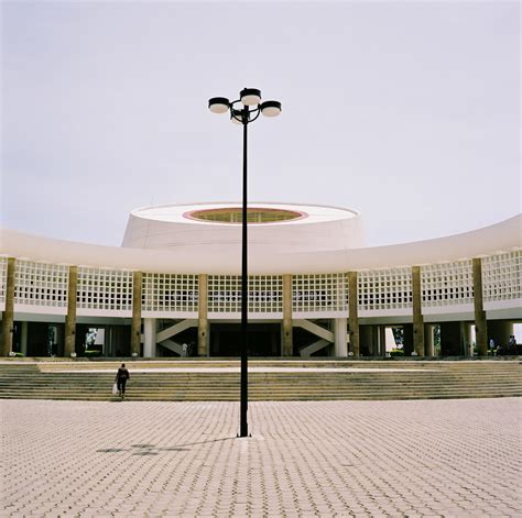 Palais des Congrés de Cotonou Benin Rolleiflex T fuji Flickr