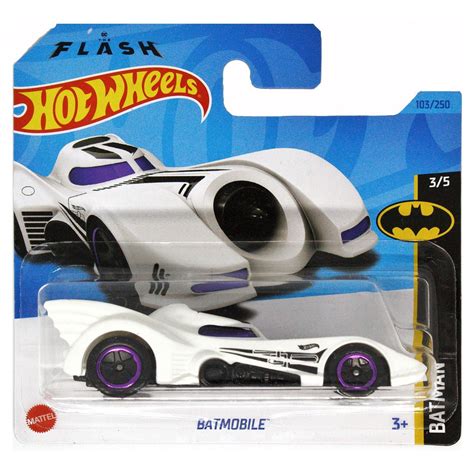 Игрушечная машинка Hot Wheels коллекция BATMAN модель BATMOBILE масштаб металлическая