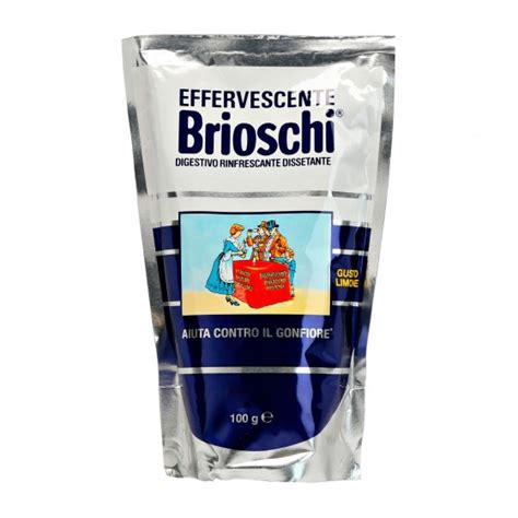 Digestivo Effervescente Al Gusto Limone Busta Da 100gr Brioschi