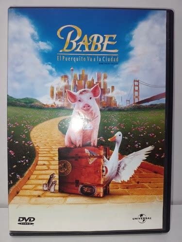 Babe El Puerquito Valiente Va A La Ciudad Dvd Excelente MercadoLibre