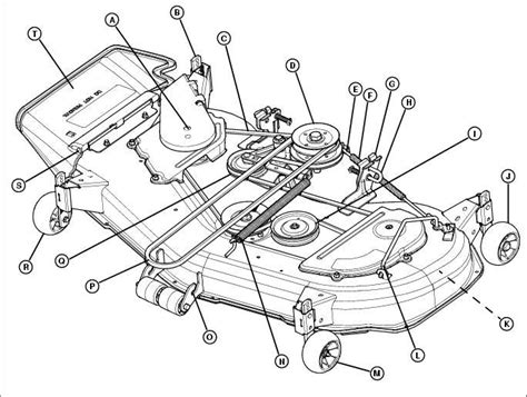 John Deere Lx188 48 Mower Deck Parts Diagram