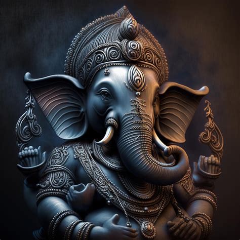 Premium Photo Illustration Of Lord Ganesha For Ganesh Chaturthi