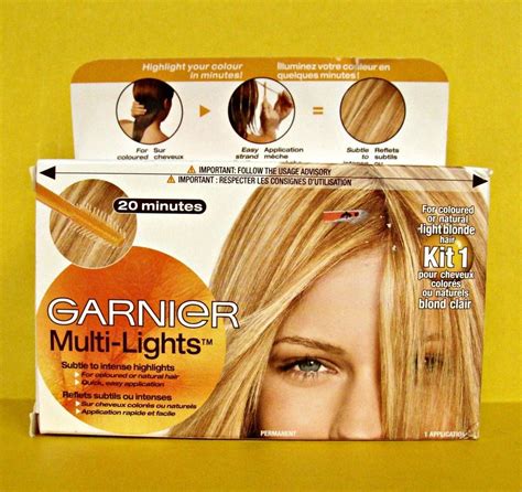 Garnier Multi Lights Blonde Hair Highlights Brush On Color Kit 1 At