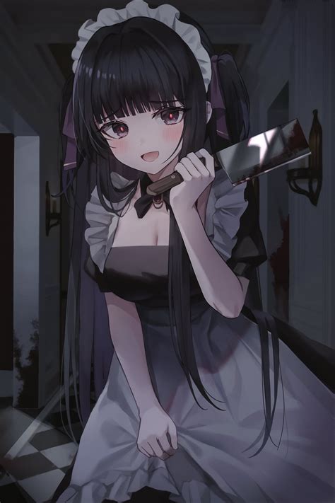 Yandere Maid Artists Original Awwnime