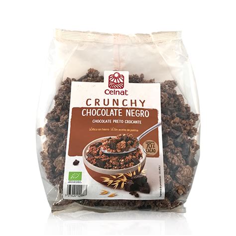 Crunxy Chocolate Negro Bio G Celnat Fruta Y Verdura Cal Fruit S