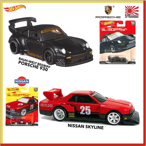 Hot Wheels Silhouettes RWB Porsche Nissan Skyline Shopee Philippines