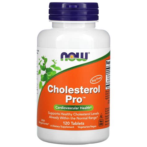 Now Foods Cholesterol Pro 120 Tablets Iherb