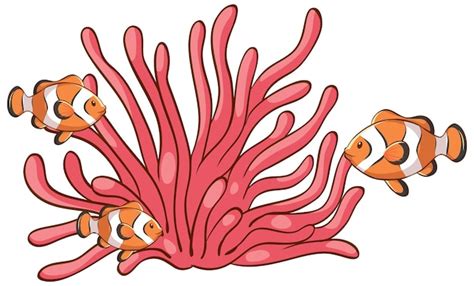 Watercolor Coral Reef Clipart Under The Sea Life Clip Art Etsy Clip