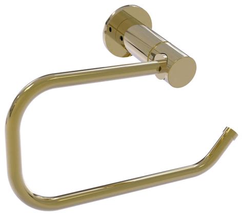 Fresno Collection Euro Style Toilet Tissue Holder Unlacquered Brass