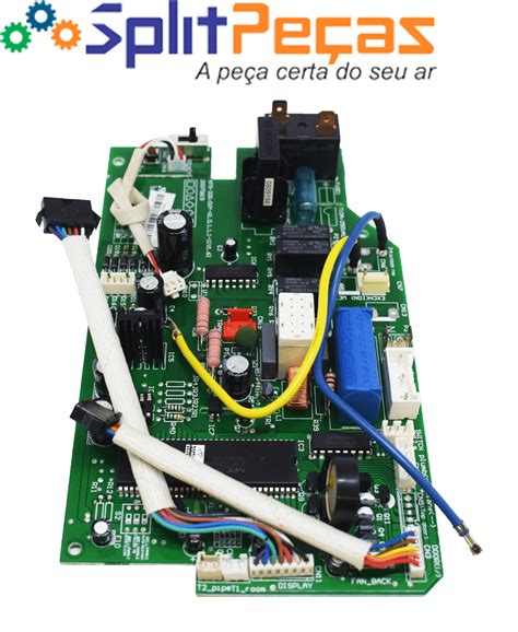 Placa Principal Da Evaporadora Midea 9 000 E 12 000 Btus 201332590029