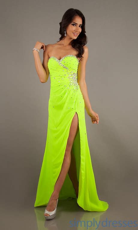 Bright colored homecoming dresses
