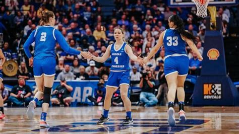 Mtsu Womens Basketball Falls In Second Round Of Ncaa Tournament Dickson County Source