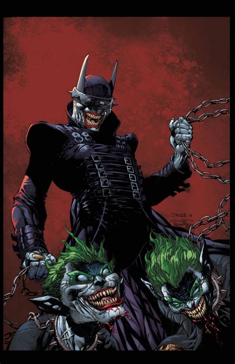 Batman Who Laughs By Jim Lee Batman Metal Batman Vs Joker Joker Comic