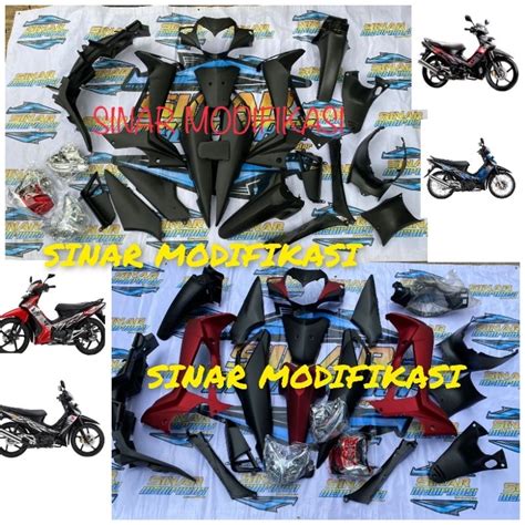 Jual Full Set Cover Body Halus Dan Kasar Honda Supra X 125 R 125