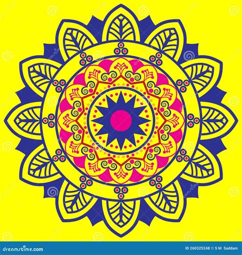 Mandala Vector Art Icons And Graphics Stock Vector Illustration Of