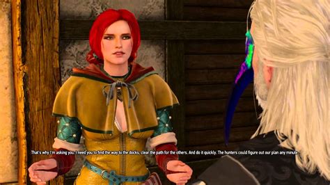 The Witcher 3 Wild Hunt Triss Merigold Questline Now Or Never Beginning Youtube