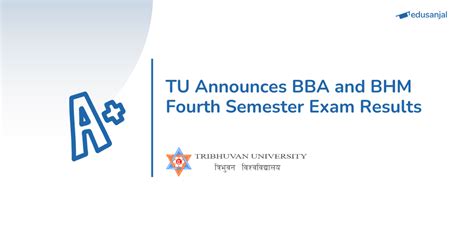 Bba And Bhm Fourth Semester Exam Results Tribhuvan University Edusanjal