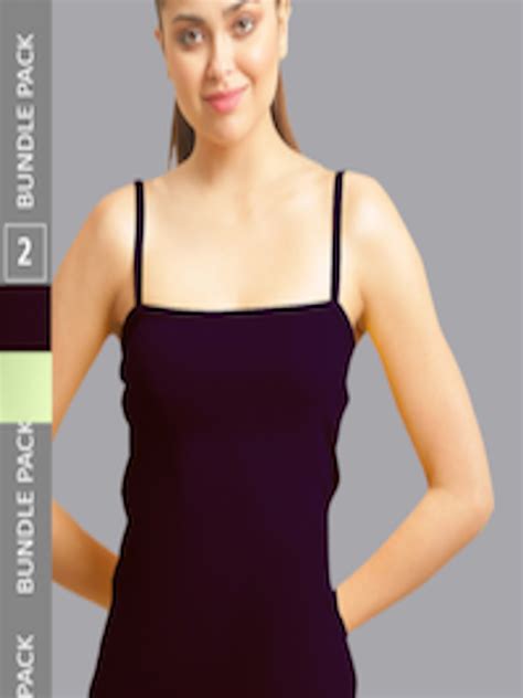 Buy Fbar Pack Of 2 Non Padded Pure Cotton Camisoles Camisoles For Women 24249852 Myntra