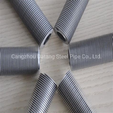 Astm High Frequency Welded Spiral Fin Tubes Support Customization