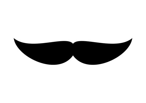 Moustache icon. Moustache vector or clipart. 4721366 Vector Art at Vecteezy