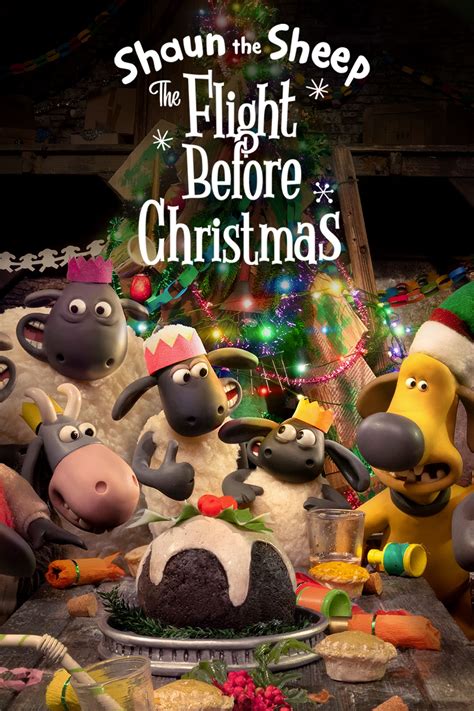 Shaun The Sheep The Flight Before Christmas Posters The