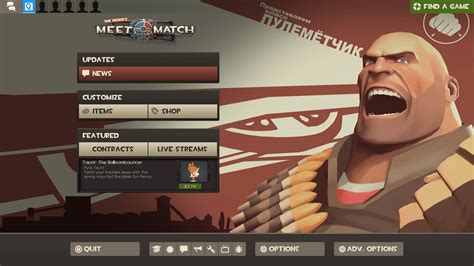 Meet Your Match Main Menu Team Fortress 2 Mods