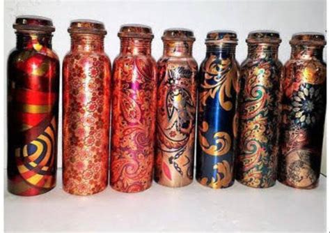 Ml Printed Copper Bottle At Rs Piece In Kolkata Id