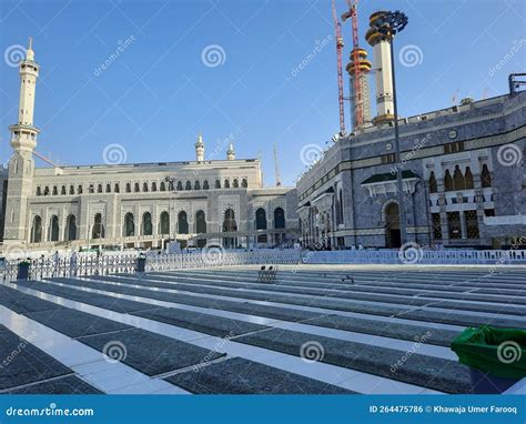 Beautiful Outside View Of Masjid Al Haram Mecca Editorial Photo