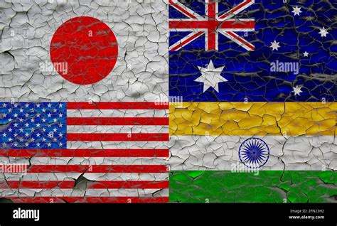 Japan india australia flag hi-res stock photography and images - Alamy