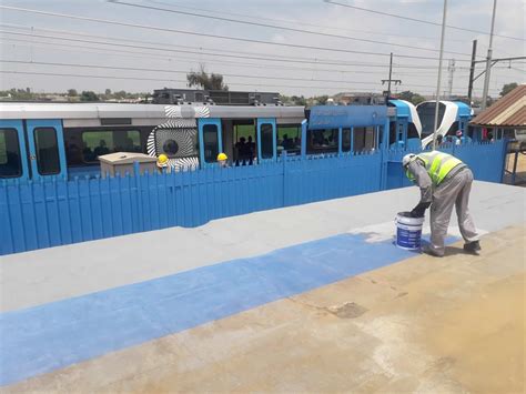 Prasa Train Station Roof Slab Waterproofing And Rehabilitation Pretoria Ecoseal Roof