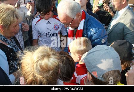 Franz Beckenbauer First Liga For Charity Football Match Held At