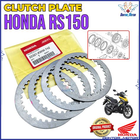 Original Honda Rs Rsx Clutch Plate Clutch Disc Iron Plate