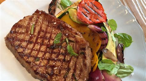 Bbq Steak With Grilled Vegetables Supervalu