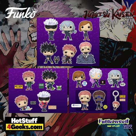 Funkoween 2022 Jujutsu Kaisen Funko Pops To Collect In 2022