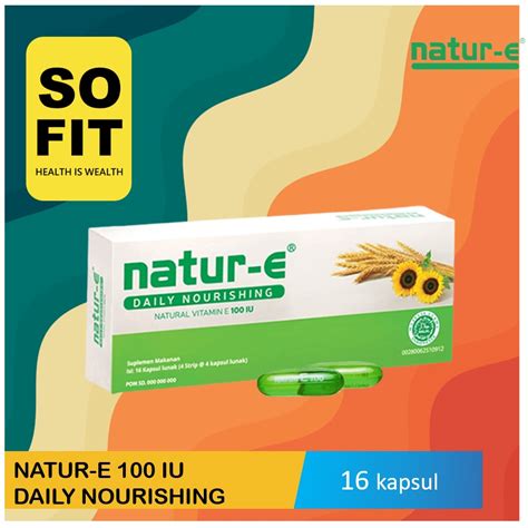 Jual Natur E Capsule Series Natur E Kapsul Nature Nourishing