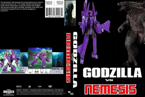 Godzilla Vs Nemesis Dvd Cover By Steveirwinfan96 On Deviantart