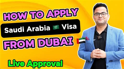 How To Apply Saudi Visit Visa From Dubai Saudi Tourist Visa From