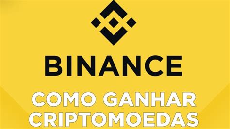 Ganhando CRIPTOMOEDAS GRÁTIS em 2024 a Binance YouTube