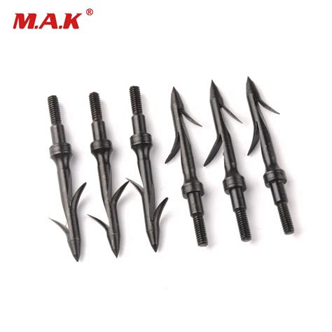 3/6/12pcs Fishing Arrow Heads 135 Grain Arrow Head for Compound Recurve ...