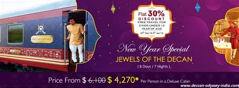 Deccan Odyssey - Celebrate New Year with the Jewels Of The Deccan